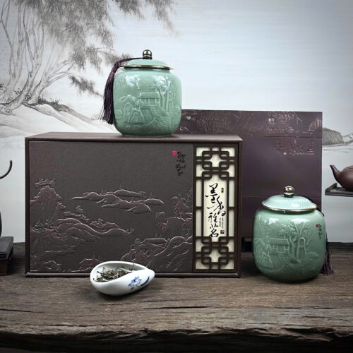 Quà Tết cao cấp, Quà Tết doanh nghiệp, Trà Shan Tuyết cổ thụ, Trà Đại Tuyết Shan.